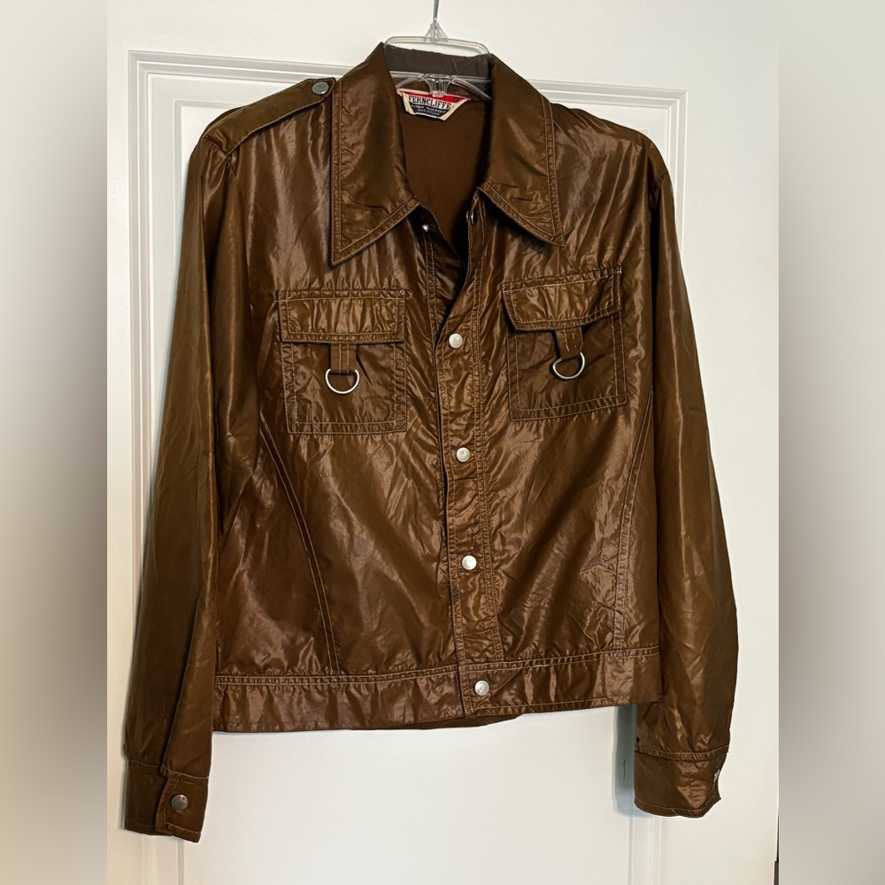 Brown Shiny Jacket